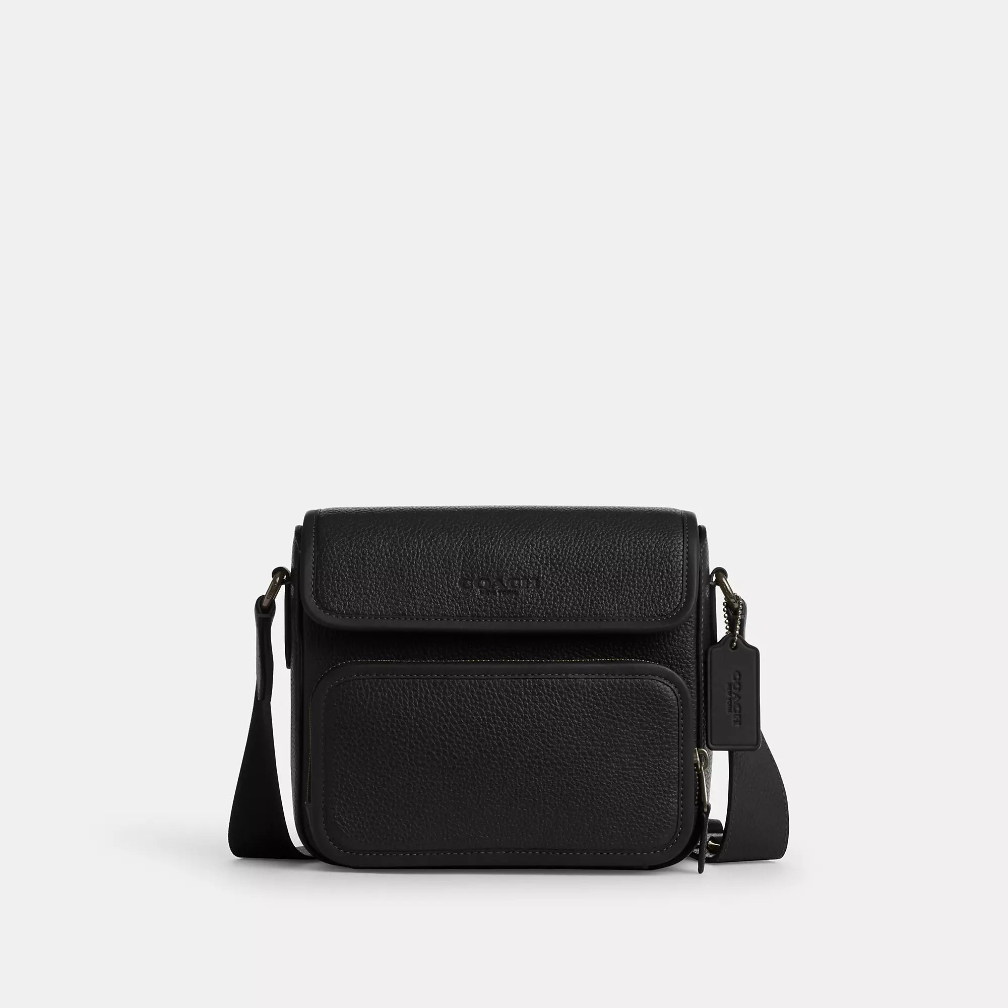 

Сумка-кроссбоди Sullivan Flap от Coach Outlet, бронзовый/черный
