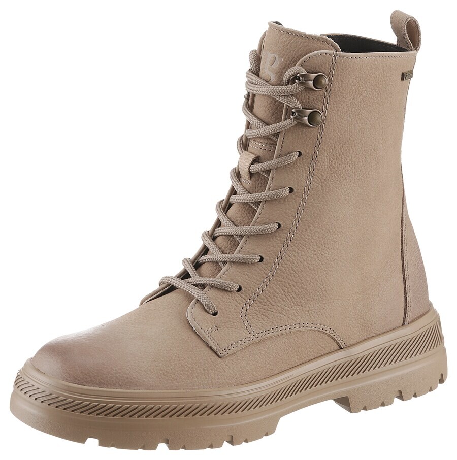 Ботильоны на шнуровке Paul Green Lace-Up Ankle Boots, бежевый