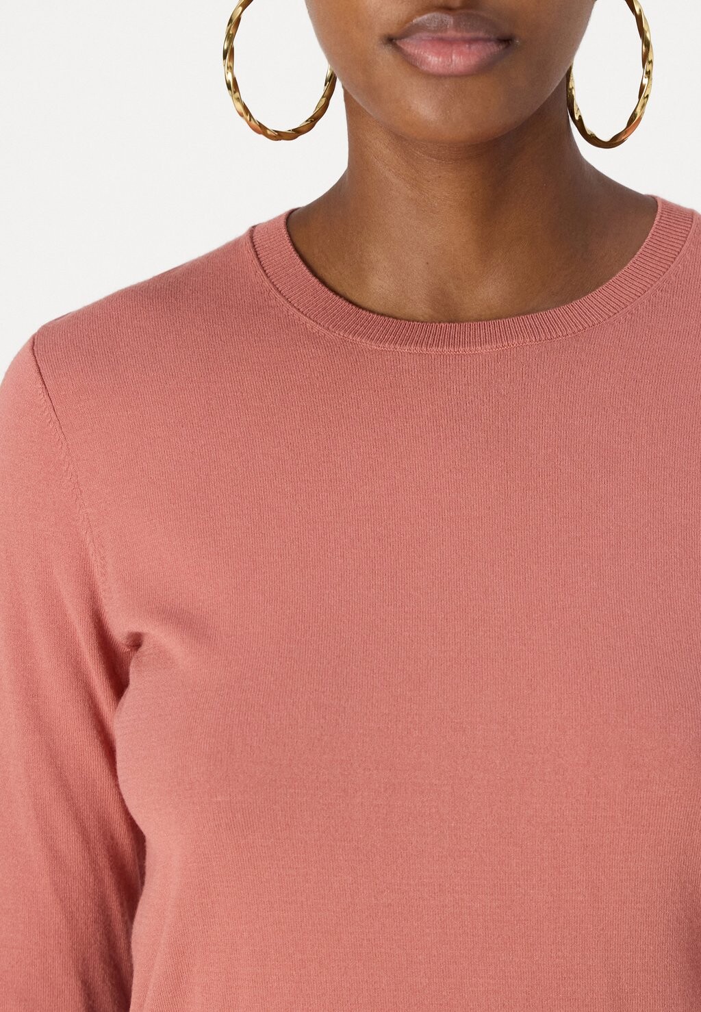 

Свитер COMFORT CREW-NECK Calvin Klein, светло-розовый