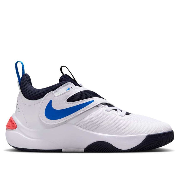 Кроссовки team hustle d 11 Nike, белый — фото 2