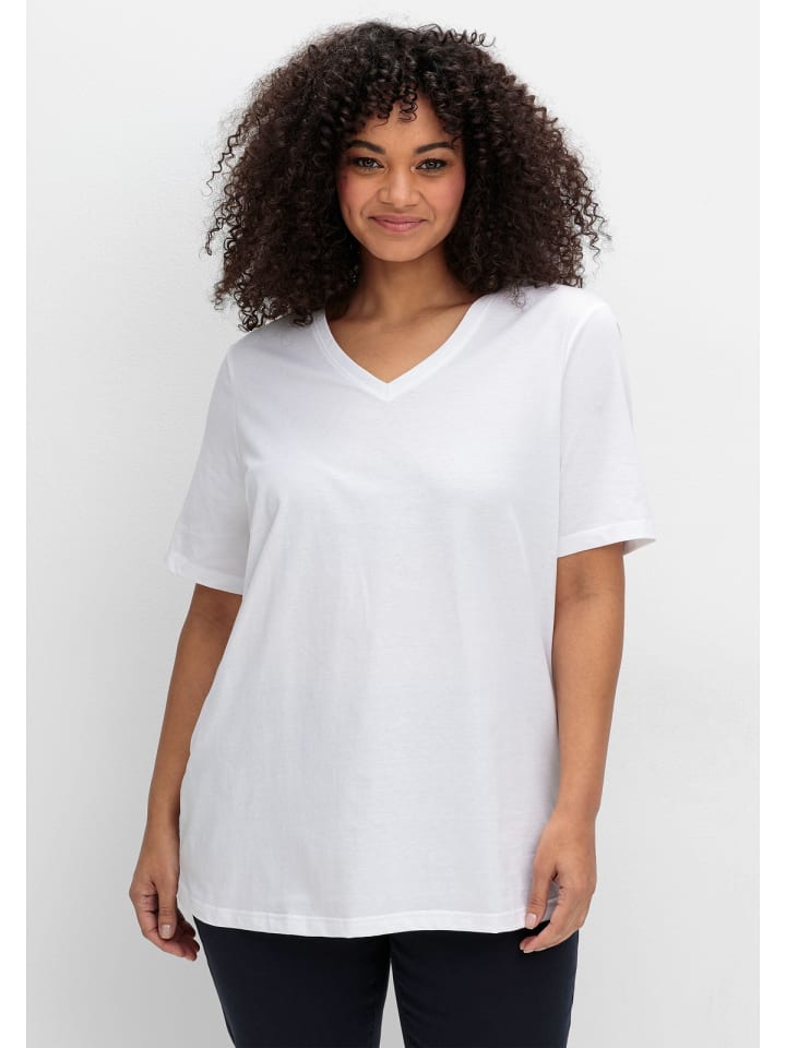 

Футболка sheego, экрю