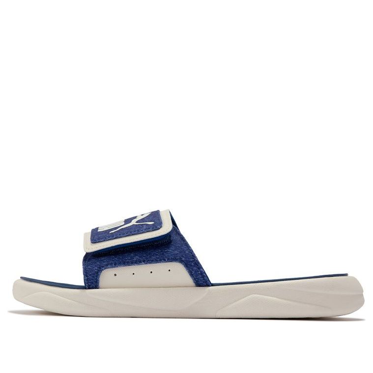 

Шлепанцы PUMA Royalcat Comfort Slides 'Denim', кремовый