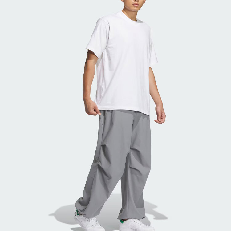 Мужские трикотажные спортивные штаны TOC серые Adidas Originals, серый — фото 4