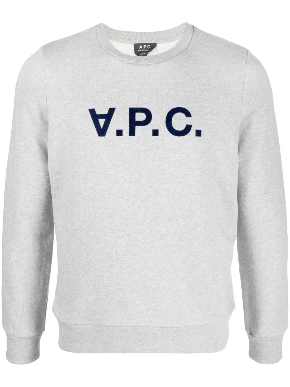 

Толстовка с логотипом A.P.C., серый