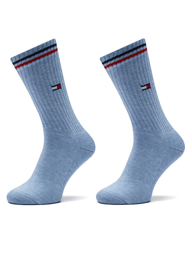 

2 пары носков на длинной ножке Tommy Hilfiger, синий