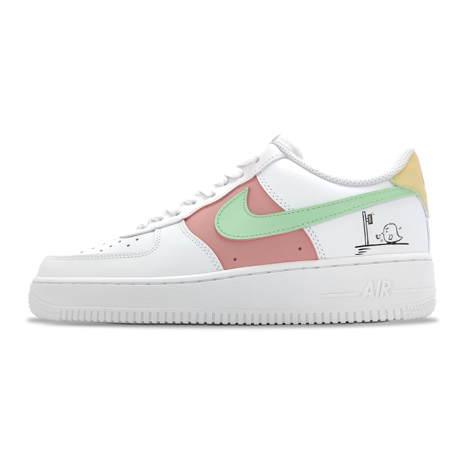 

Кроссовки для скейтборда Air Force 1 унисекс с низким верхом желтого/зеленого/красного цвета Nike, Красный, Кроссовки для скейтборда Air Force 1 унисекс с низким верхом желтого/зеленого/красного цвета Nike
