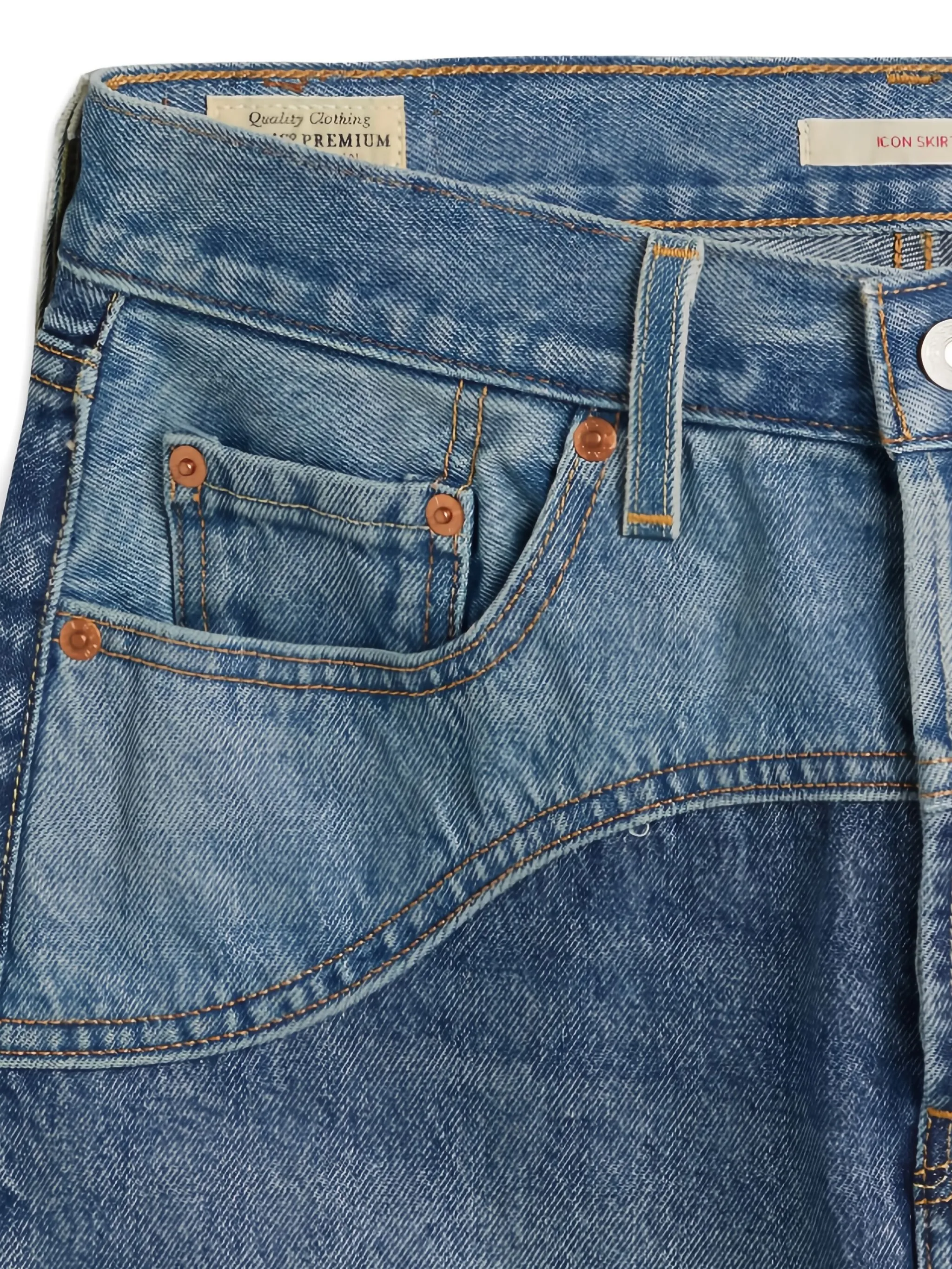 Юбка мини Icon Levi'S, синий — фото 4
