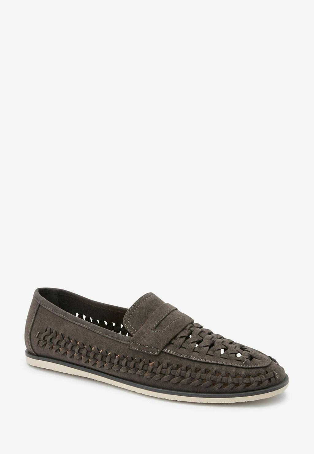 Мокасины Weave Loafers Standard Next, серый