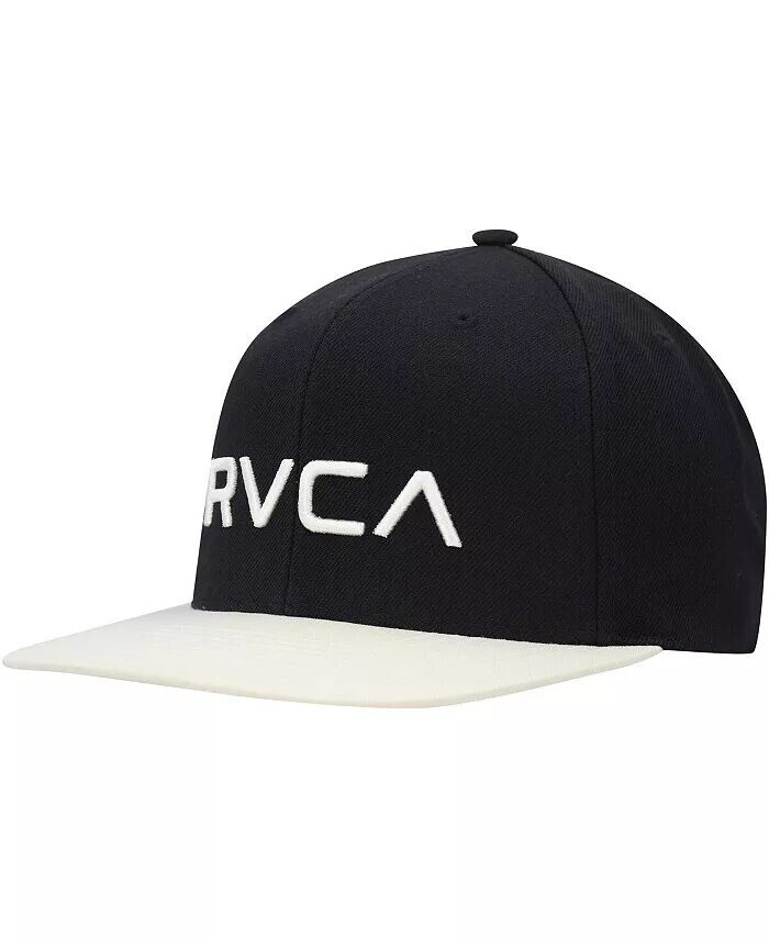 

Мужская черная, белая кепка-кнопка Twill II RVCA