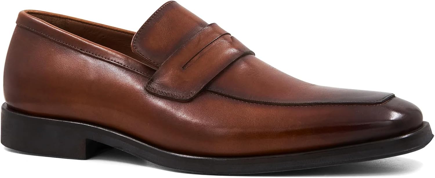 

Мужская кожаная туфли Bruno Magli Raging Penny, Cognac Burnished