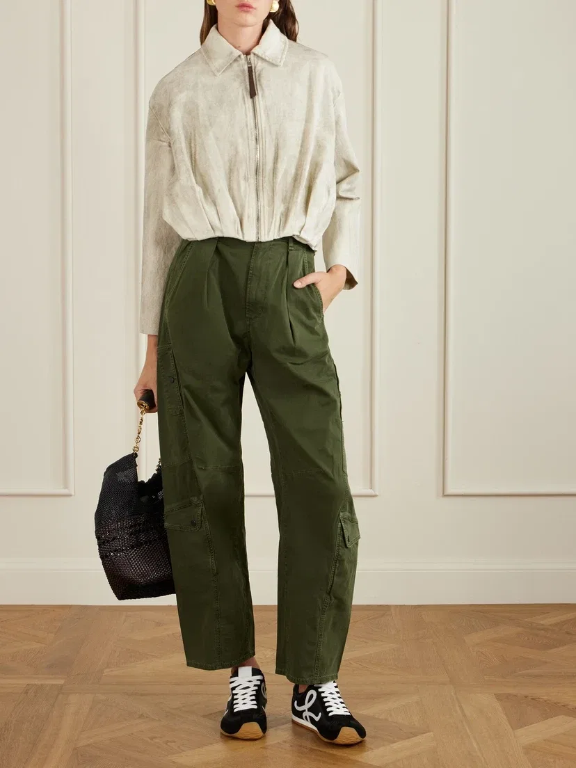 Кроссовки Ballet Runner 2.0 из кожи, нейлона и замши с аппликацией в виде логотипа LOEWE, черный — фото 4