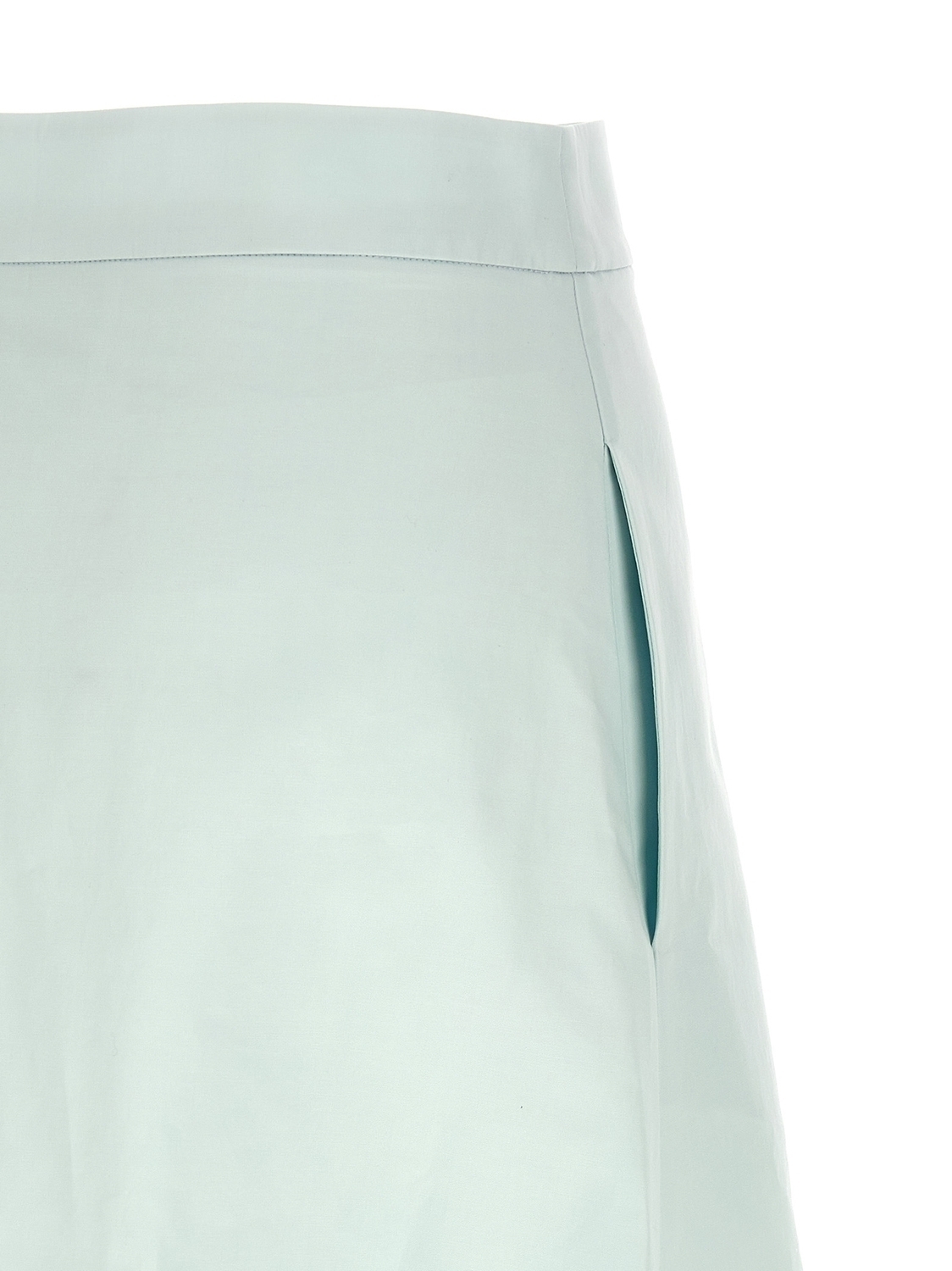 Асимметричная юбка JIL SANDER, светло-голубой — фото 4