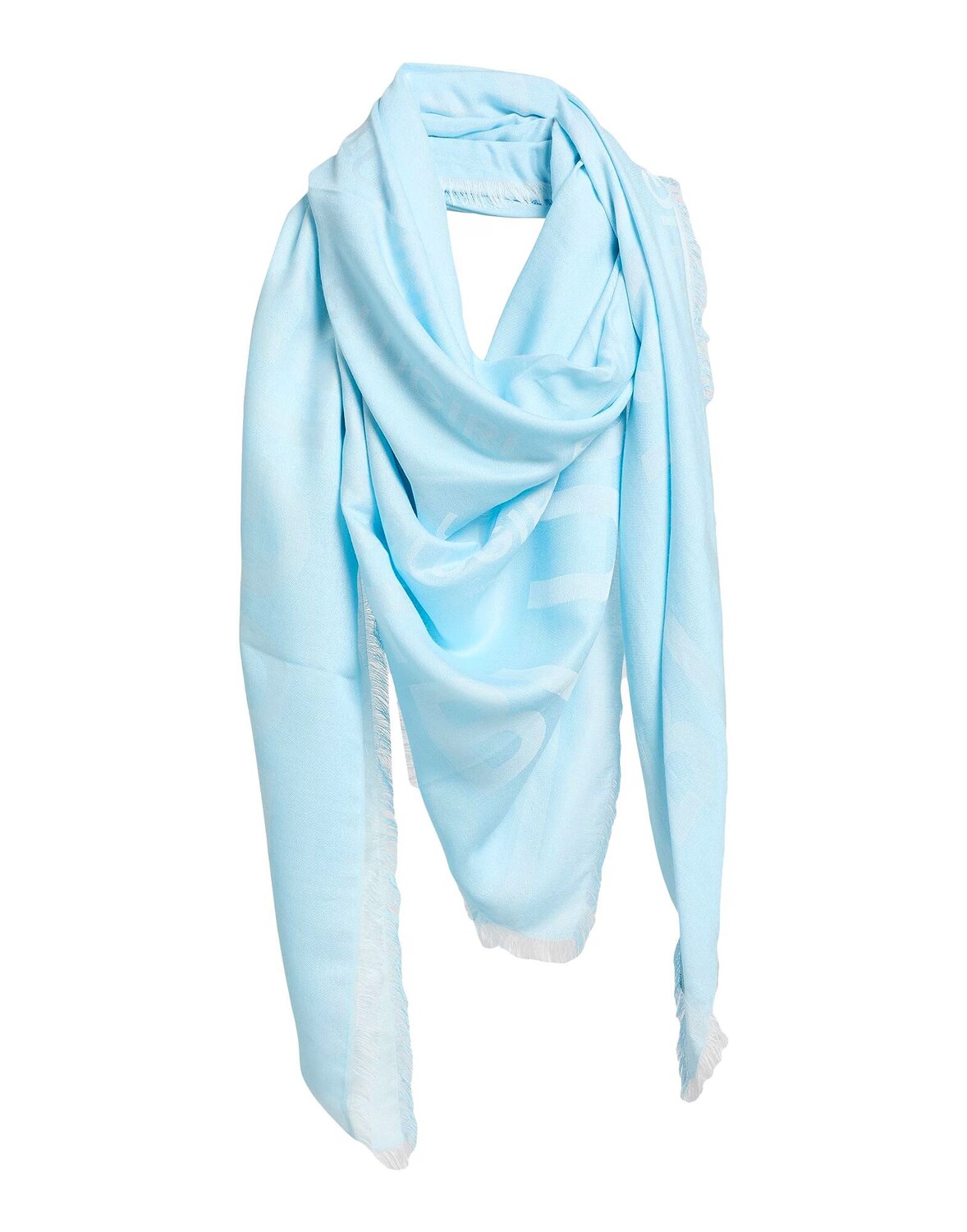 

Шарф Blumarine, небесно-голубой