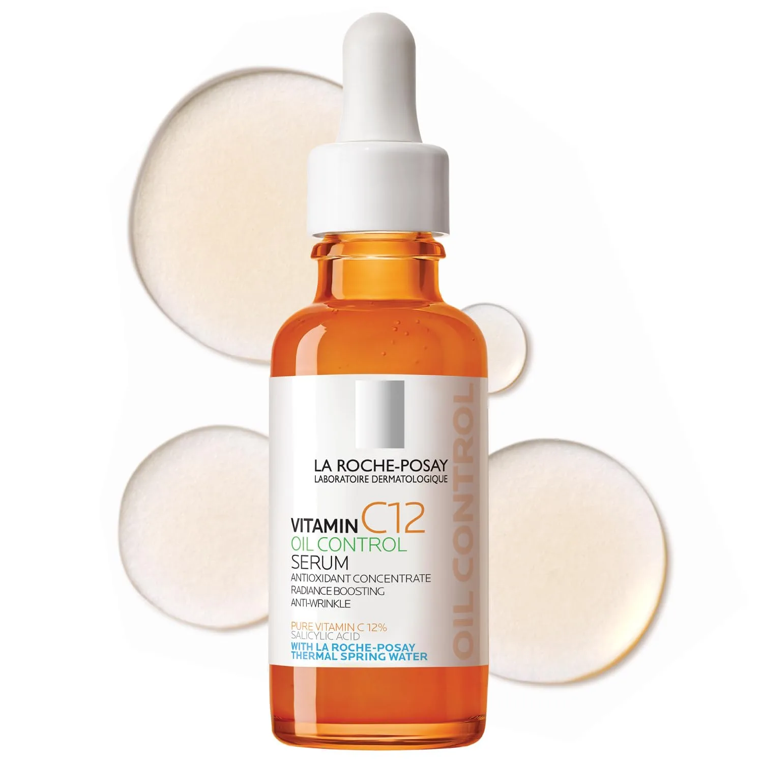 Сыворотка La Roche-Posay — Для лица с % витамином C, гиалуроновой и салициловой кислотой, увлажняющая, для сияния и, 29.9 мл