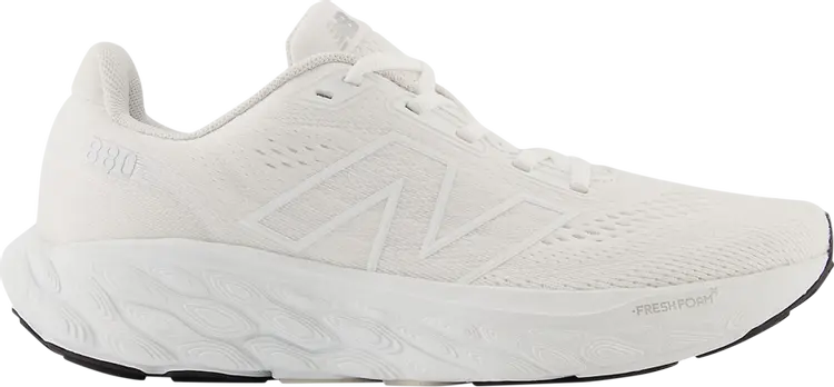 Кроссовки Wmns Fresh Foam X 880v14 2E Wide 'White Silver Metallic', белый