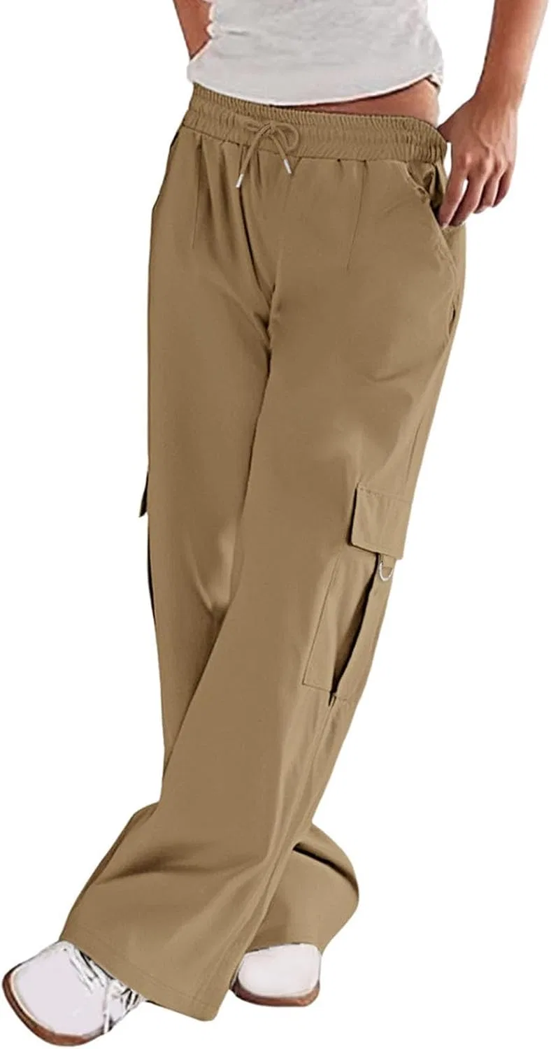 Брюки карго джинсовые, Khaki