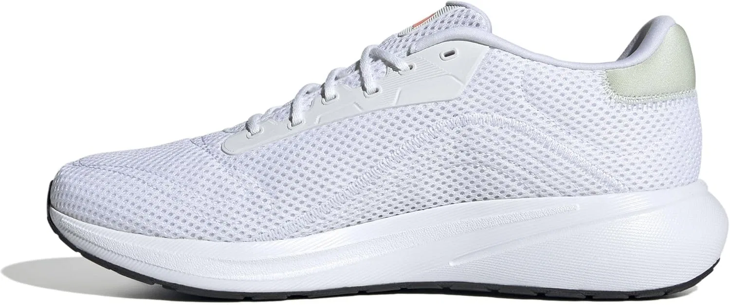 Кроссовки для бега Adidas Response Runner, унисекс, Cloud White Solar Red Linen Green — фото 2