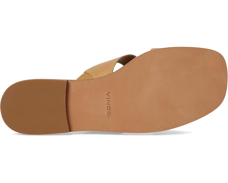 Сандалии Vince Meyers Slide Sandals, цвет Light Sable Beige Leather — фото 3