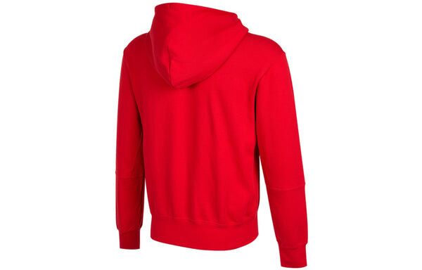 Куртка Men's Air Jordan Woven Label Logo Sports Hooded Jacket Red, красный — фото 2