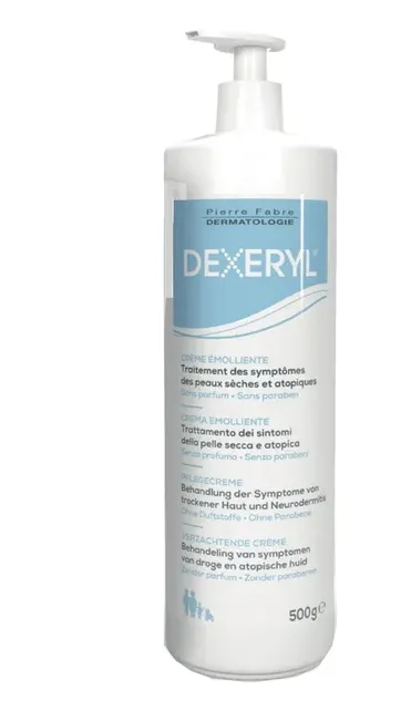 

Dexeryl Дермозащитный крем 500 г для сухой кожи Dexeril