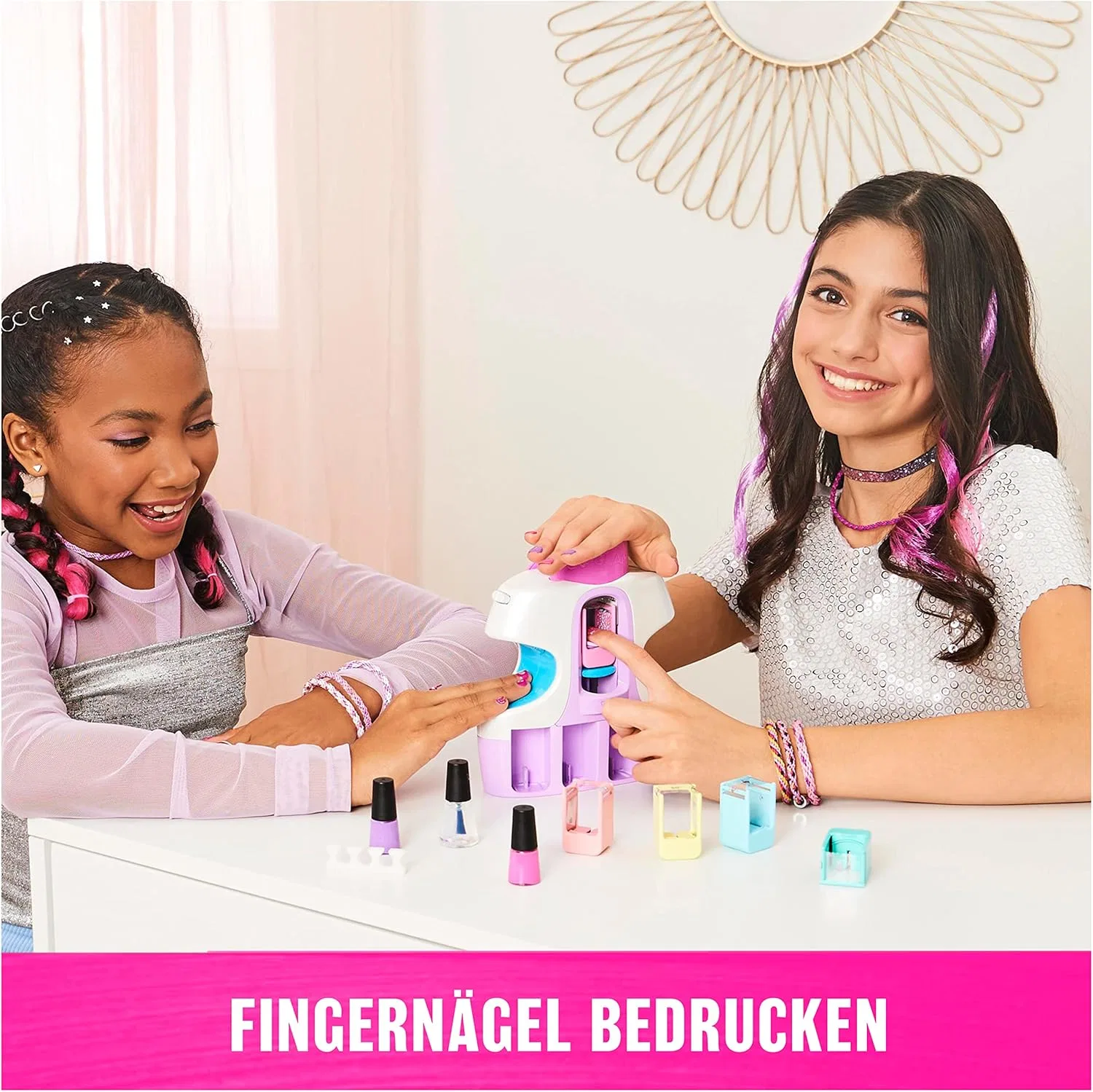Детский набор для дизайна ногтей Go Glam Unique Nail Salon Cool Maker — фото 2