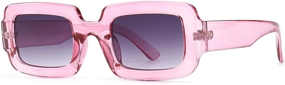 

Солнцезащитные очки с защитой UV400 | Маленькая оправа, линзы конфетного цвета | Для женщин и мужчин, для занятий спортом на открытом воздухе и вождения DSVIGF, Purple