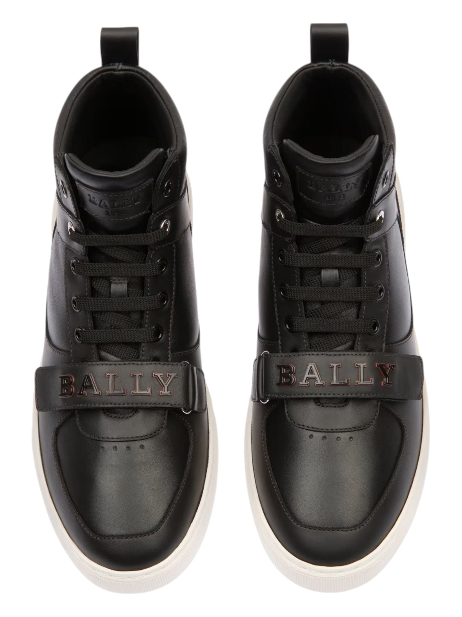 Bally Merryk 6301536 Мужские черные кожаные кроссовки — фото 4