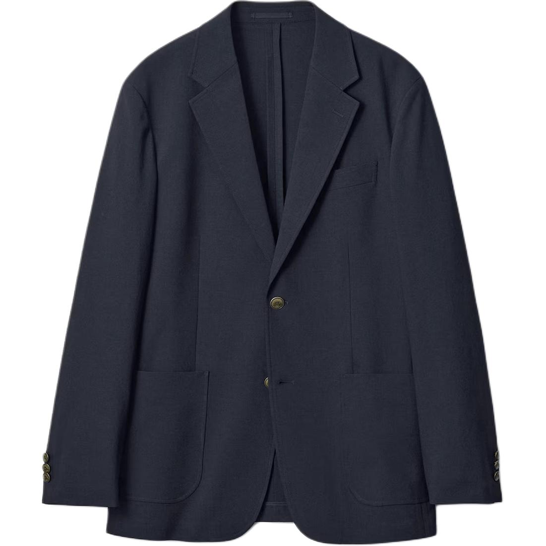 UNIQLO Костюм деловой унисекс JW Anderson морской синий, Marine Blue — фото 3