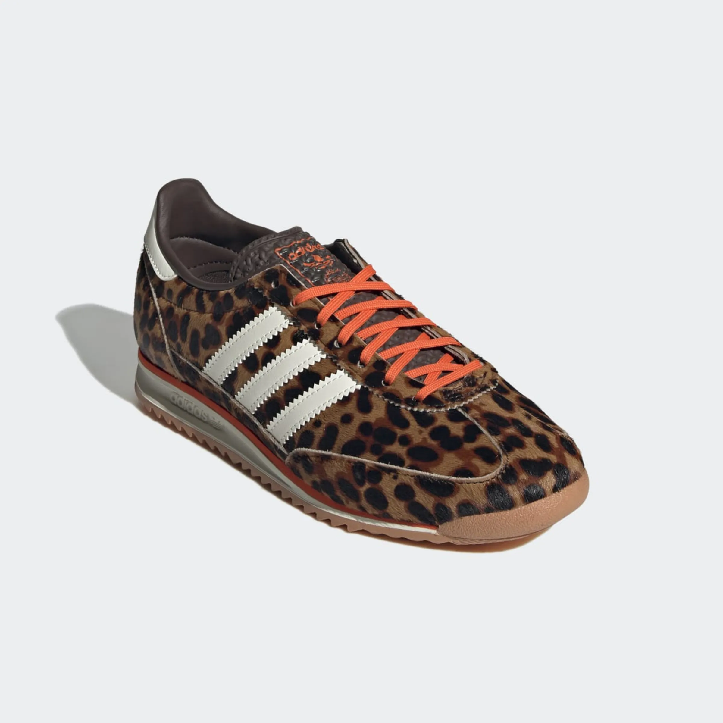 Женские кроссовки SL 72 OG Adidas, коричневый — фото 2