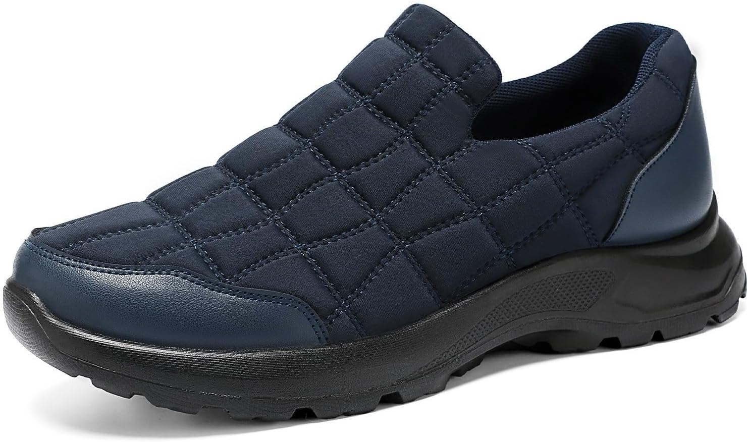 

Мужские повседневные слипоны с комфортной мягкой подошвой, легкие и дышащие кроссовки для ходьбы, модные лоферы Generic, синий