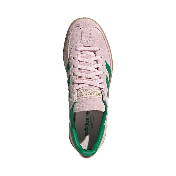 Кроссовки Womens adidas Handball Spezial Athletic Shoe, цвет Clear Pink/Green/Gold Metallic — фото 2