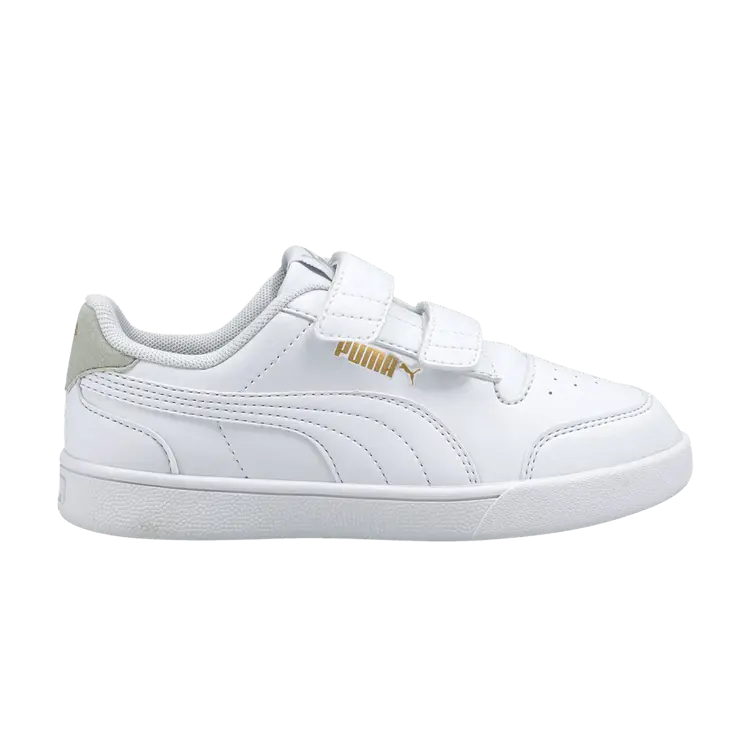 

Кроссовки Puma Shuffle Velcro Little Kid White Grey Violet, белый