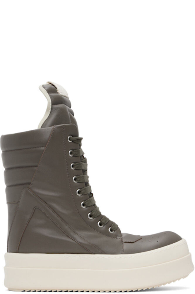 

Серые кроссовки Hollywood Mega Geobasket Rick Owens
