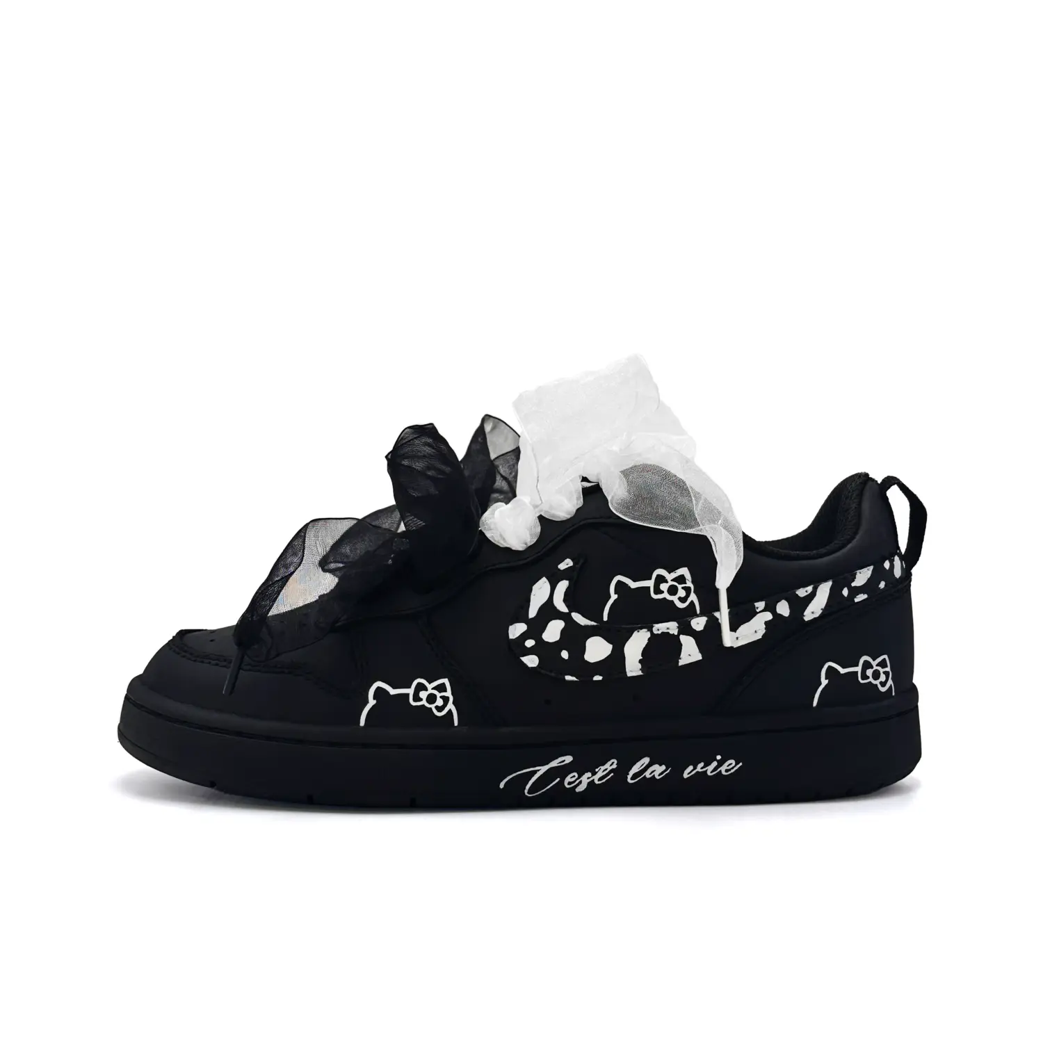 

Nike Низкие противоскользящие детские кроссовки для скейтбординга Court Borough Silver Night Charm для подростков