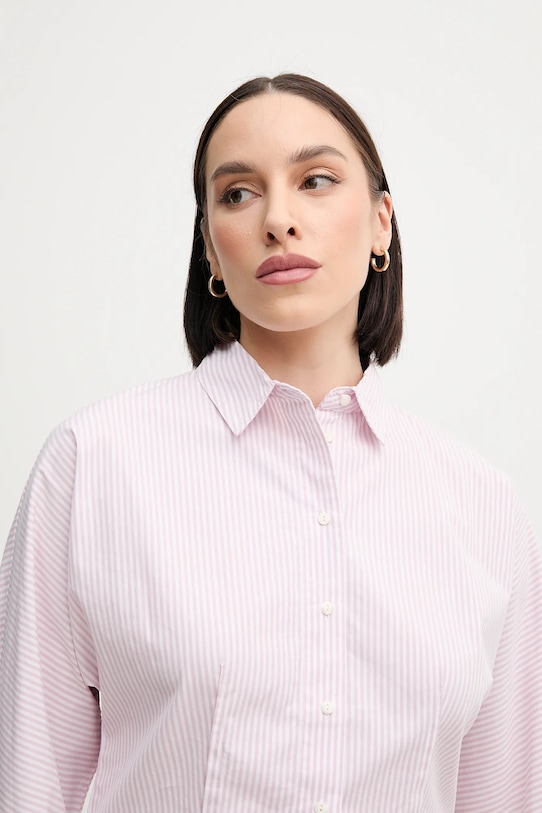 

Хлопковая рубашка United Colors Of Benetton, розовый