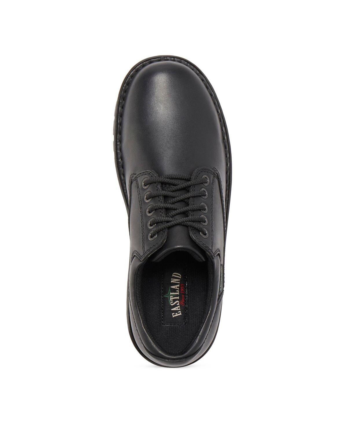 Мужские оксфорды с однотонным узором Eastland Shoe — фото 4
