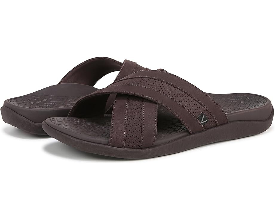 

Сандалии VIONIC Mtide Slide, цвет Chocolate Leather