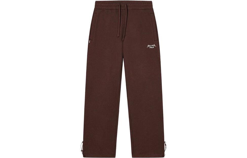 

Вязаные спортивные штаны мужские "Pig Liver Card" средней прямой посадки Fila, pig liver card