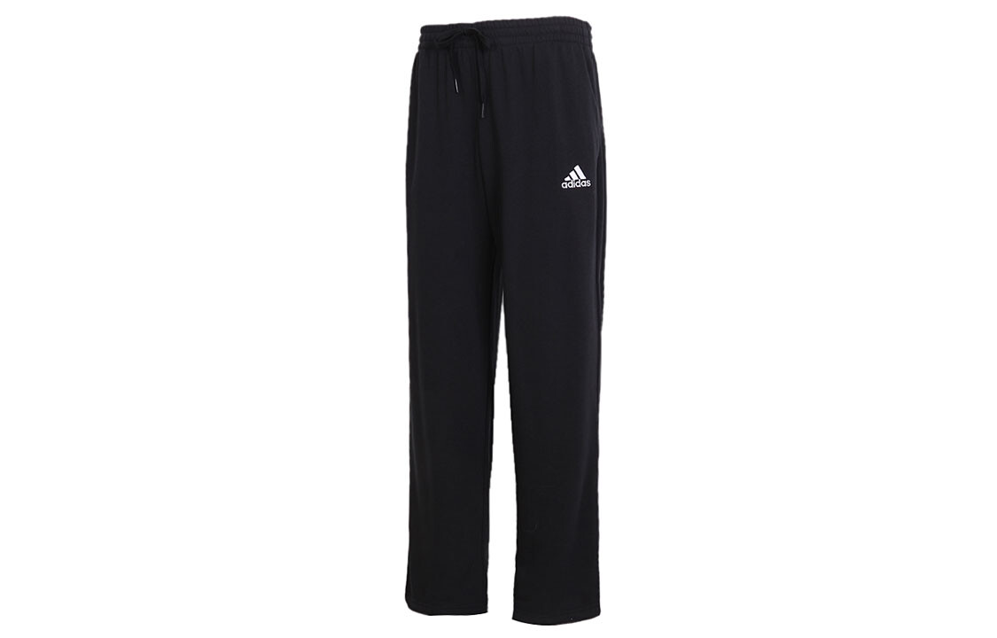 

Adidas Мужские трикотажные спортивные штаны, Черный, Белый, Adidas Мужские трикотажные спортивные штаны, Черный