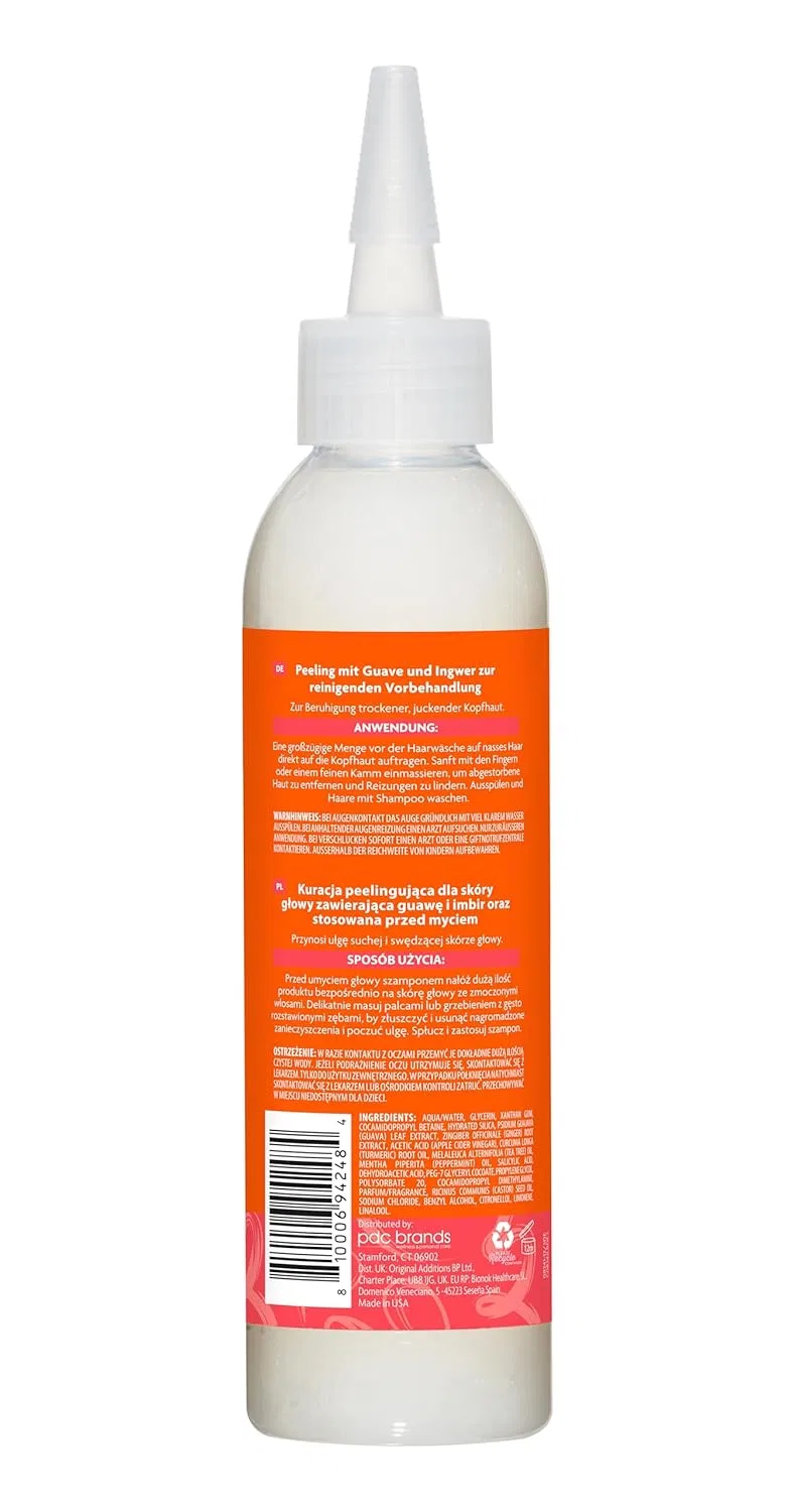Средство Cantu Guava & Ginger Pre-Cleanse Treatment для детокса кожи головы и волос, 180 мл Cantu — фото 2