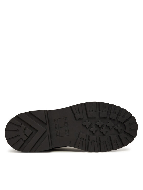 Туфли на шнуровке Tjm Lace Up Tumbled High EM0EM01631 Tommy Jeans, коричневый — фото 4