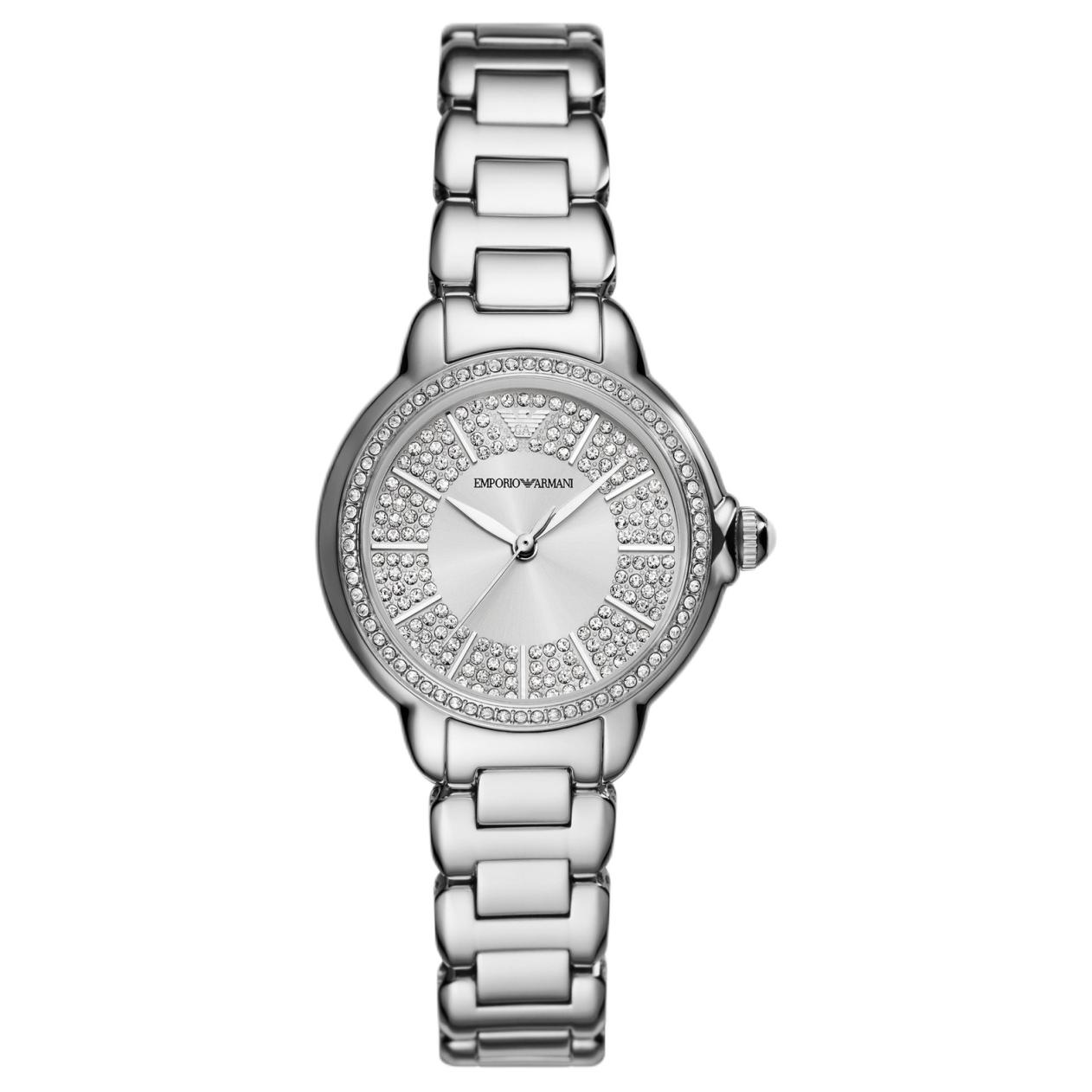 

EMPORIO ARMANI Часы Steel Strap Watch, Silver Dial