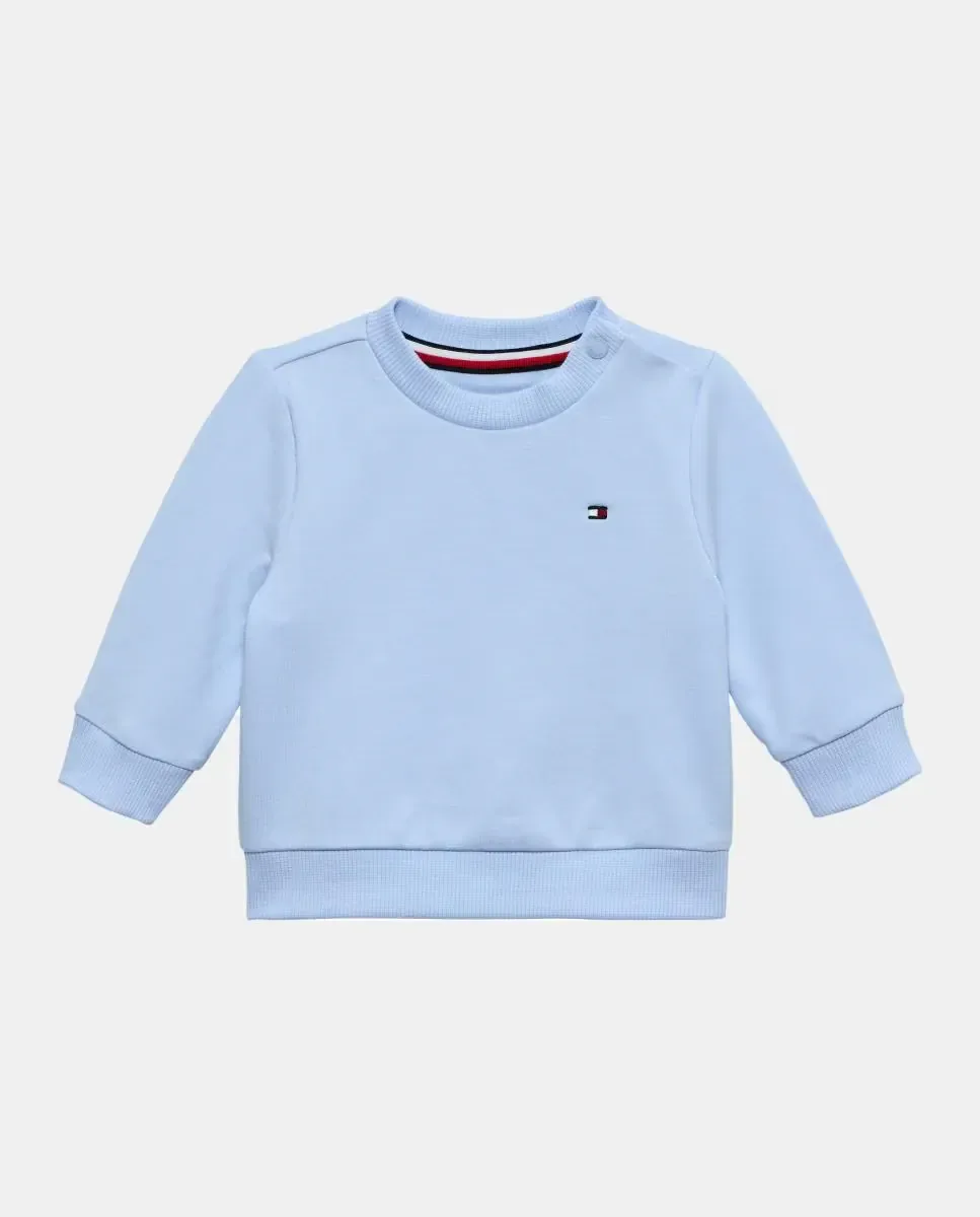 Толстовка для мальчика с вышитым логотипом Tommy Hilfiger, синий