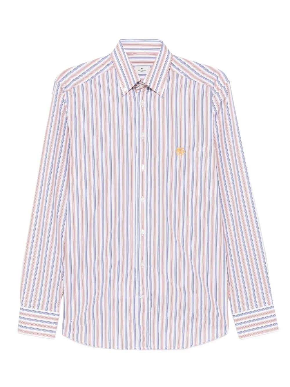

Полосатая рубашка с длинными рукавами ETRO, белый