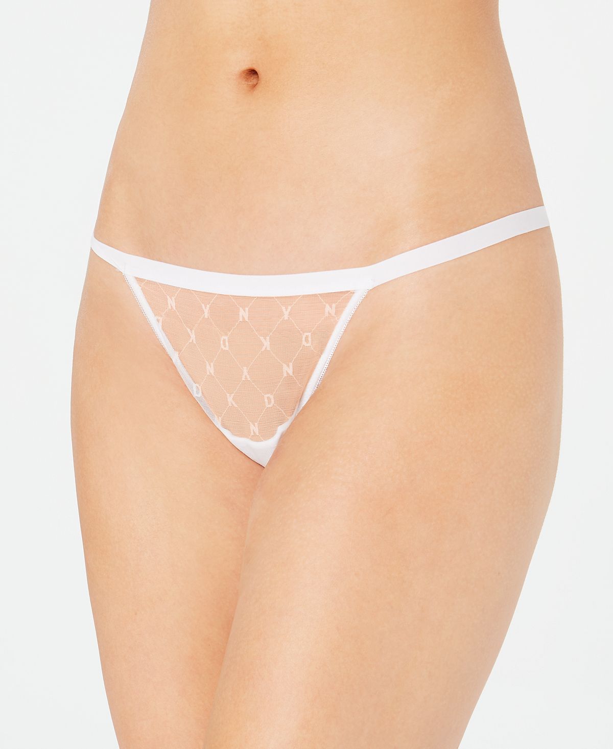 

Нижнее белье-стринги Monogram Mesh DK5029 DKNY