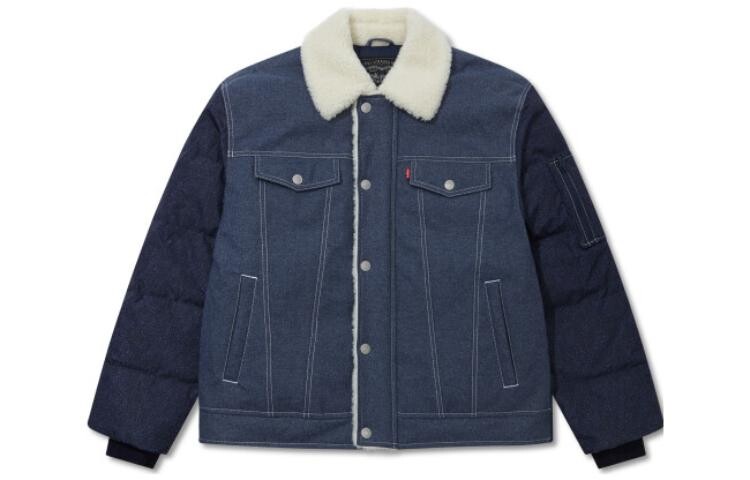 

Мужской пуховик Levi's levi’s, цвет Blue, Синий, Мужской пуховик Levi's levi’s, цвет Blue