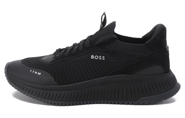 

Кроссовки HUGO BOSS Lifestyle Shoes Men Low-top Black, черный