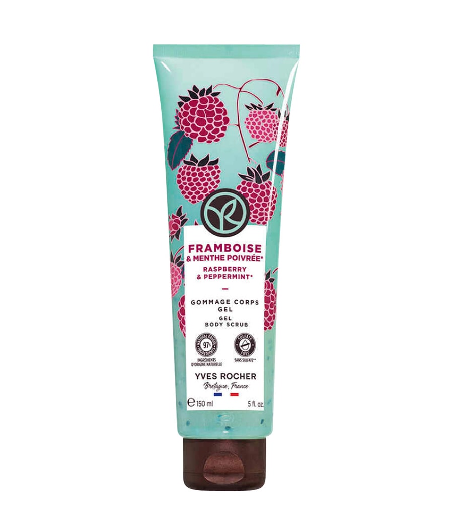 

Скраб для тела Yves Rocher Himbeere & Pfefferminze Körperpeeling-Gel, 150 ml