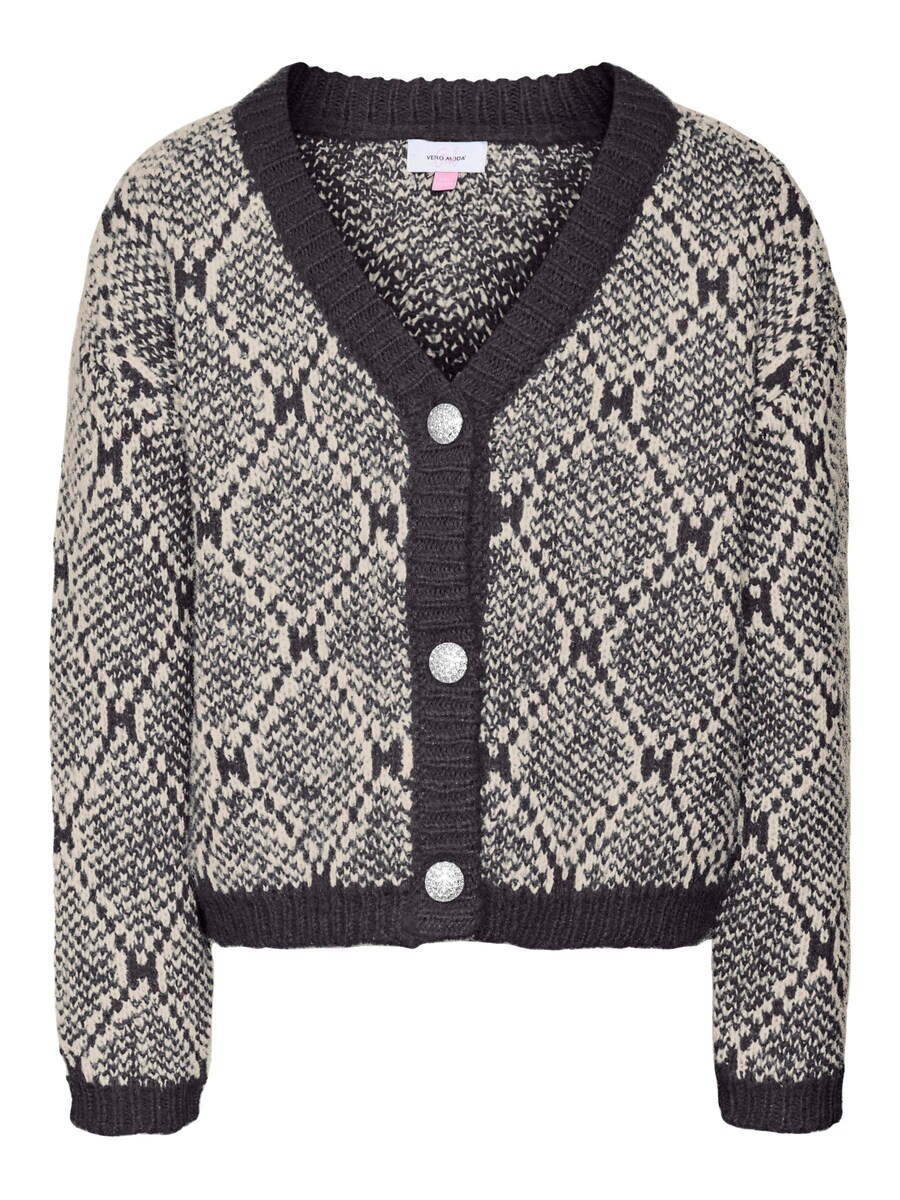 

Вязаный кардиган Vero Moda Girl VMRory, серый