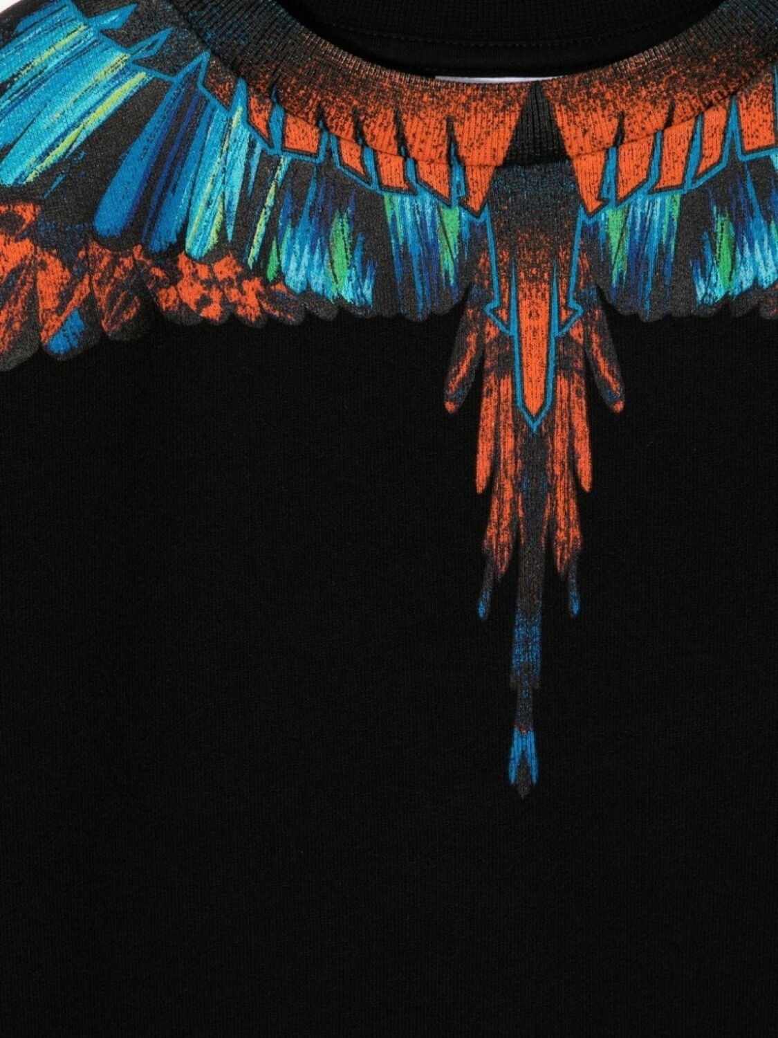 Платье-толстовка Marcelo Burlon County Of Milan Kids Travel Wings, черный — фото 3